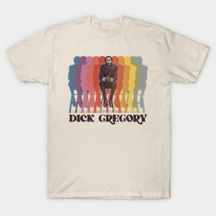 Dick Gregory Fade Tribute T-Shirt